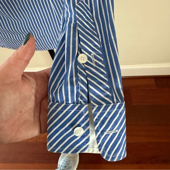 Lilly Pulitzer Jonni Button Front Ruffle Shirt - Picture 10 of 13